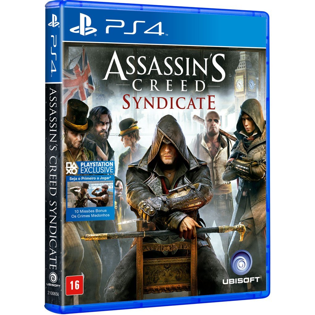 game assassins creed syndicate playstation 4 império teixeira