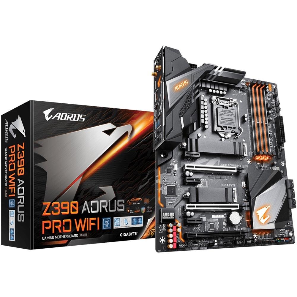 Placa-Mãe Gigabyte Z390 AORUS PRO WIFI Intel LGA 1151 ATX DDR4 ...