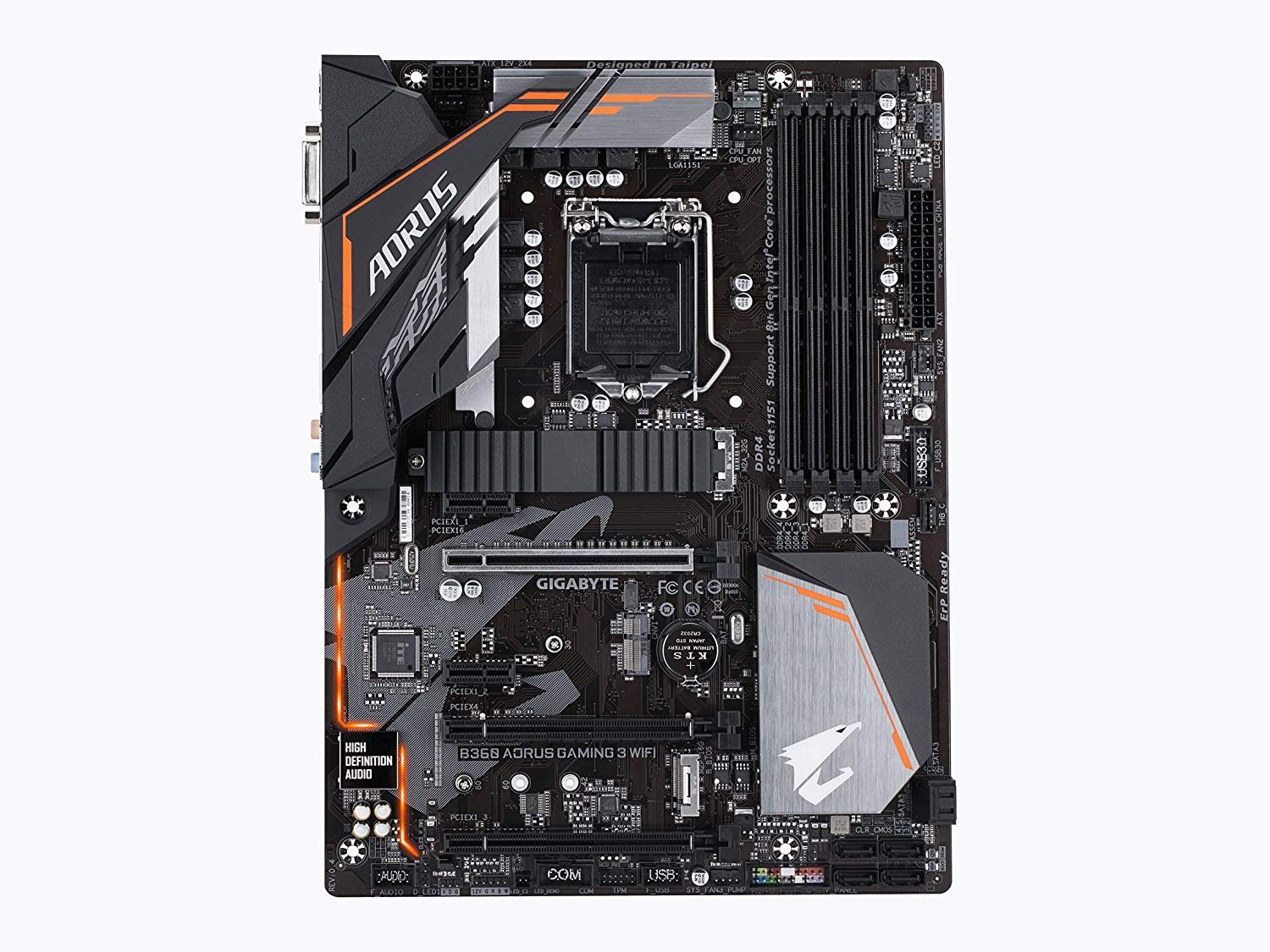 セットアップGIGABYTE H370 AORUS Gaming 3 WIFI LGA 1151 300 Series