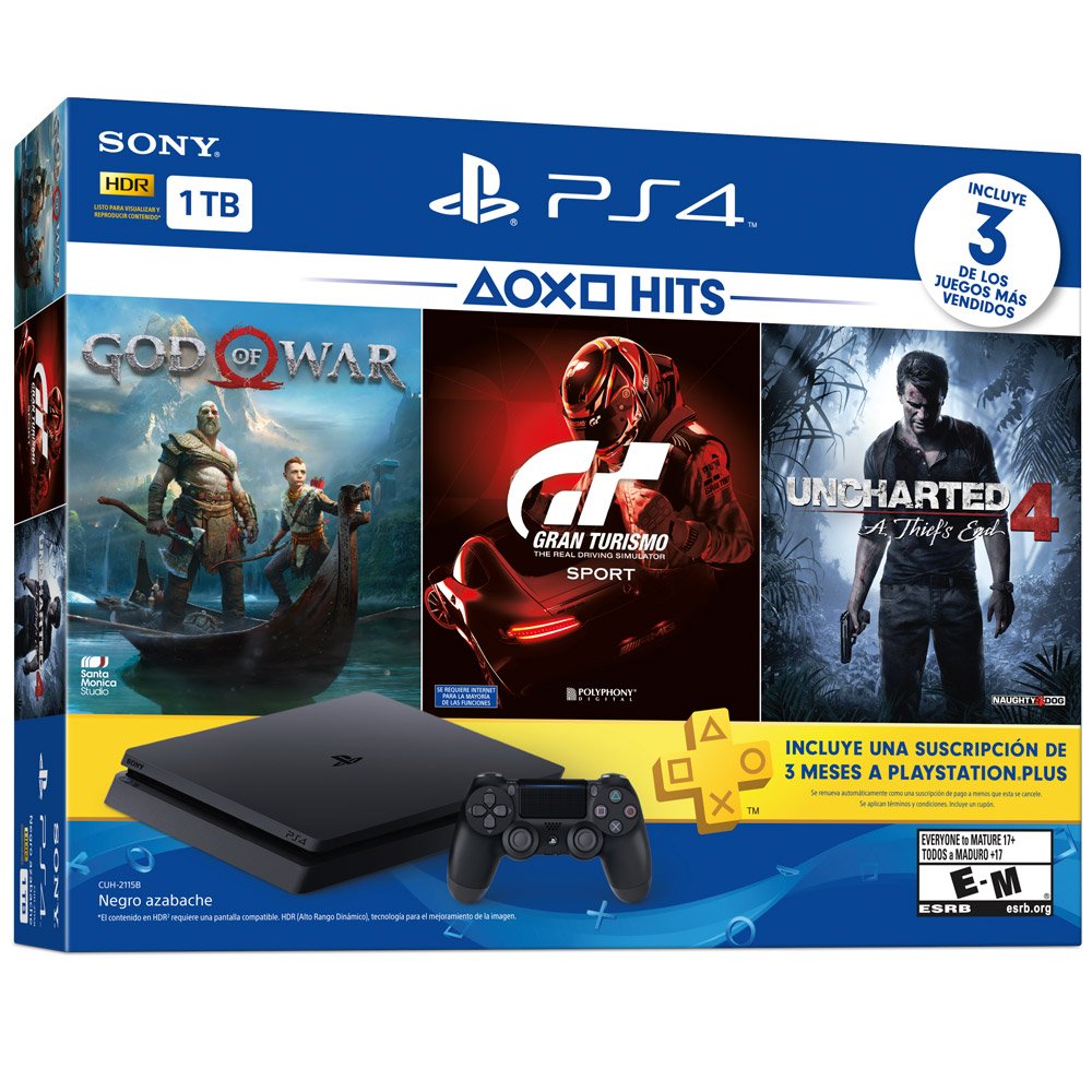 Loja Nova era Games e Informática - Playstation 4 SLIM - Com 3 Jogos em  Mídias Físicas: Horizon Zero Down, God of War 3, Uncharted 4 Preço: R$  1489,00 (no dinheiro) Confira