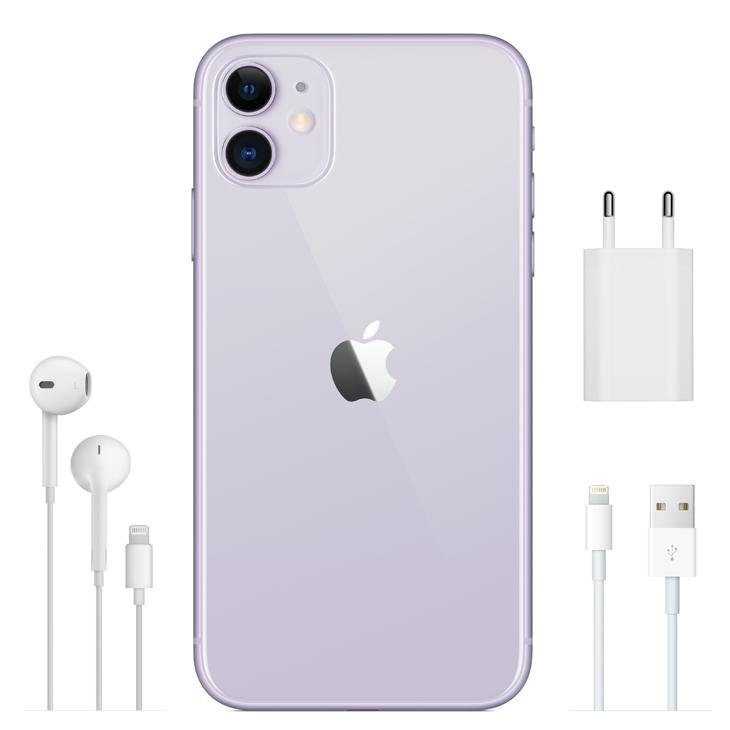 Apple iPhone 11 256GB Liquid Retina de 6.1″ Dupla 12MP