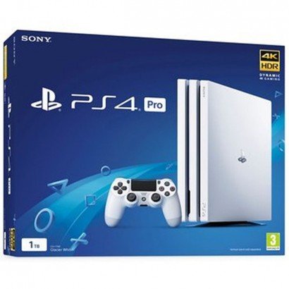 Console Sony Playstation 4 Pro 1TB – Branco – Império Teixeira