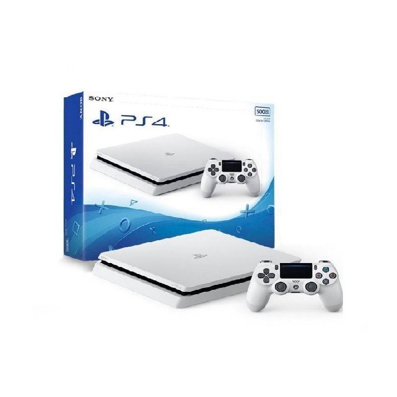 Console Sony Playstation 4 Slim Mega Pack, Com Controle Sem Fio