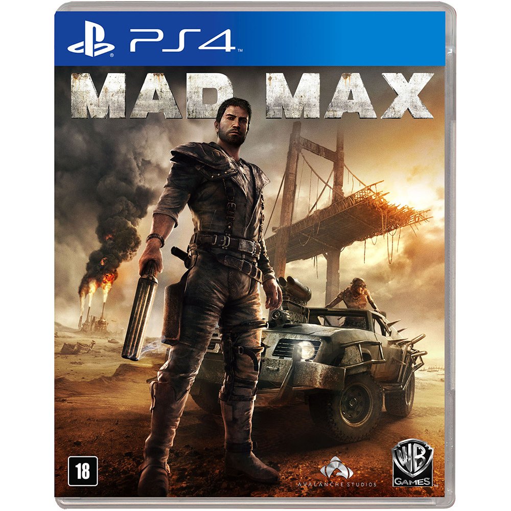Game Mad Max Playstation 4 Império Teixeira