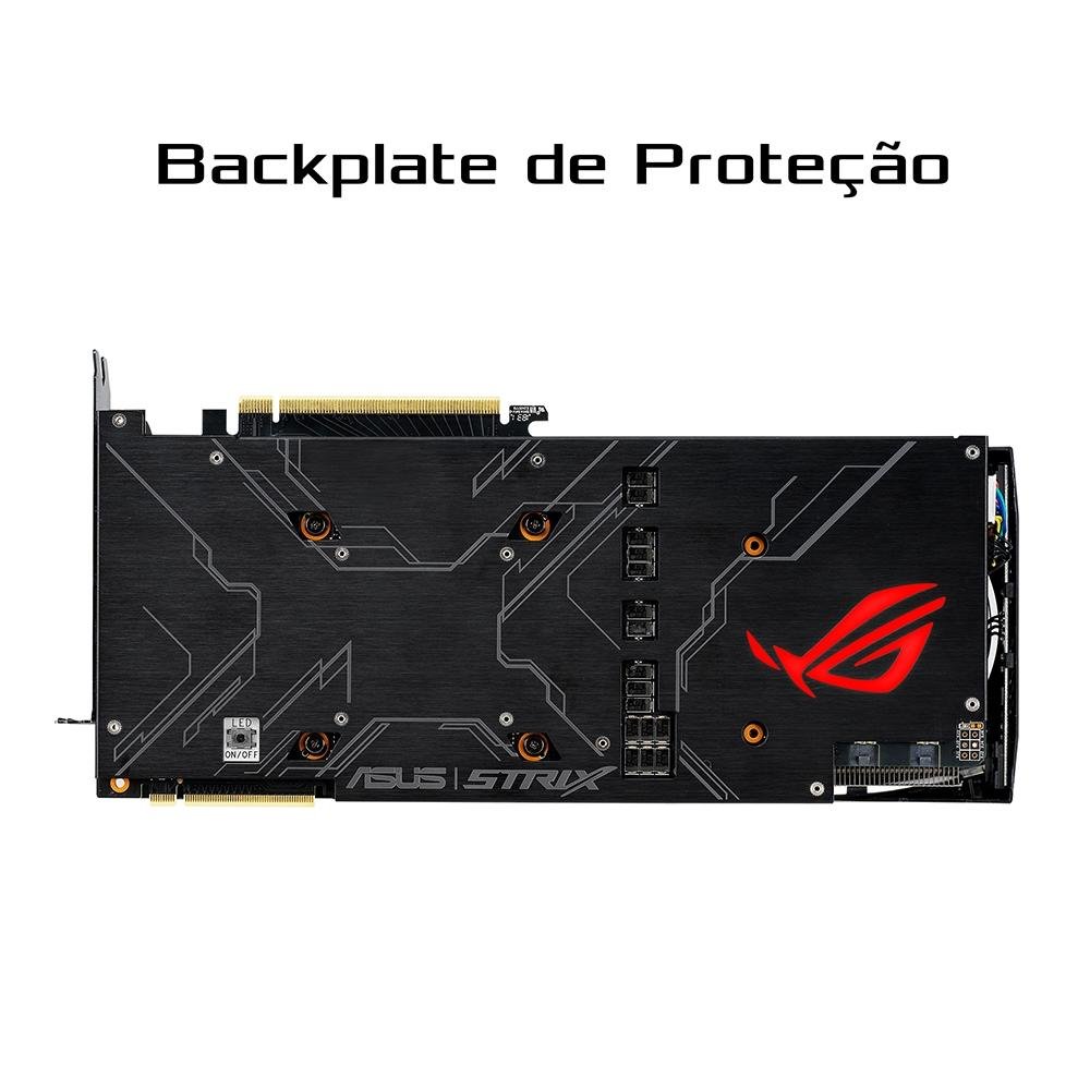 Placa De V Deo Asus Rog Strix Nvidia Geforce Rtx Super Oc Gb