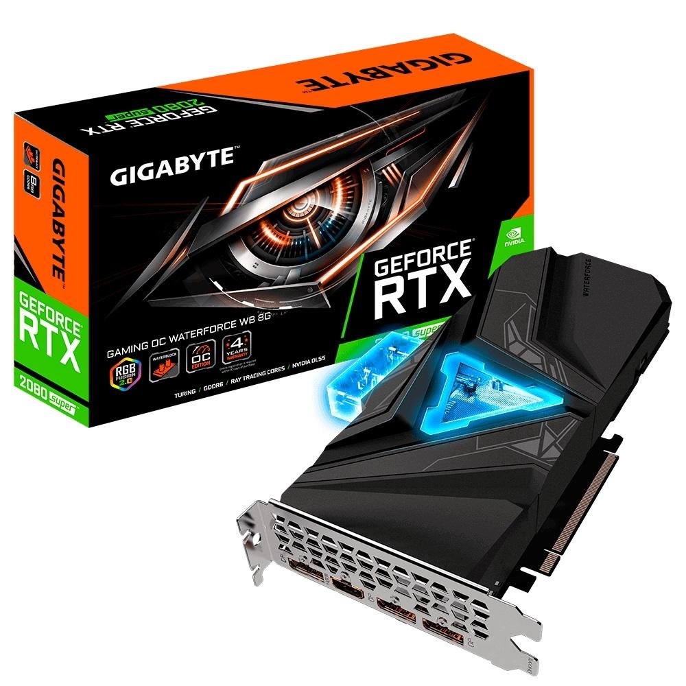 Placa De Vídeo Gigabyte Nvidia Geforce Rtx 2080 Super Gaming Oc