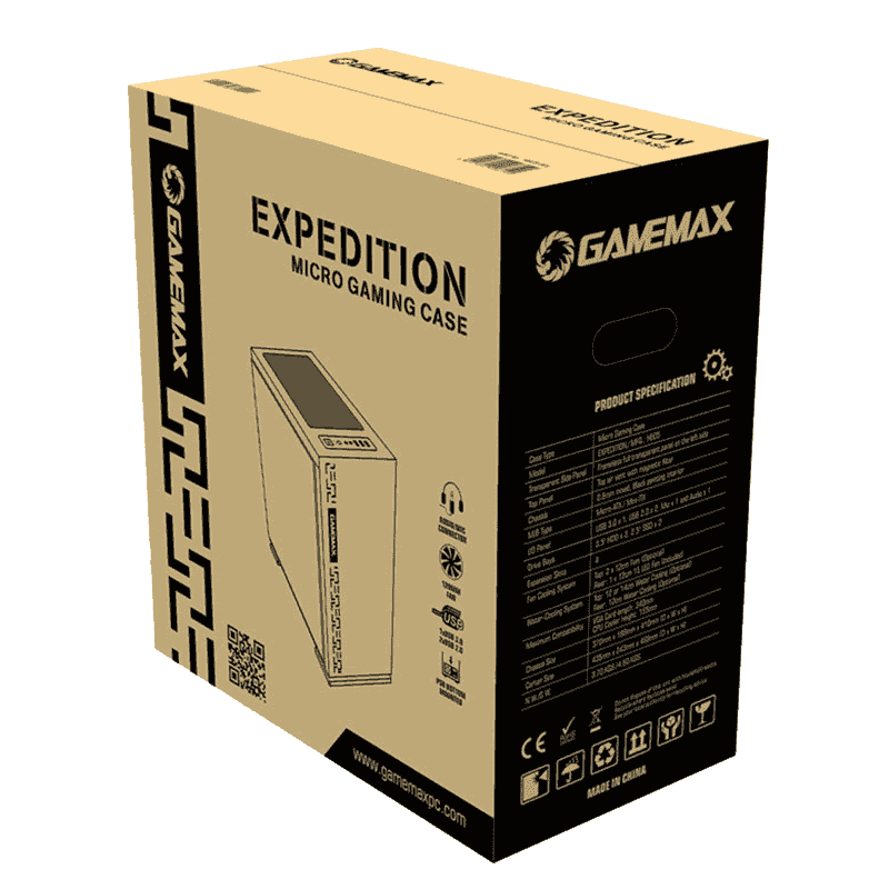 Gabinete Gamemax Expedition H605 - Branco