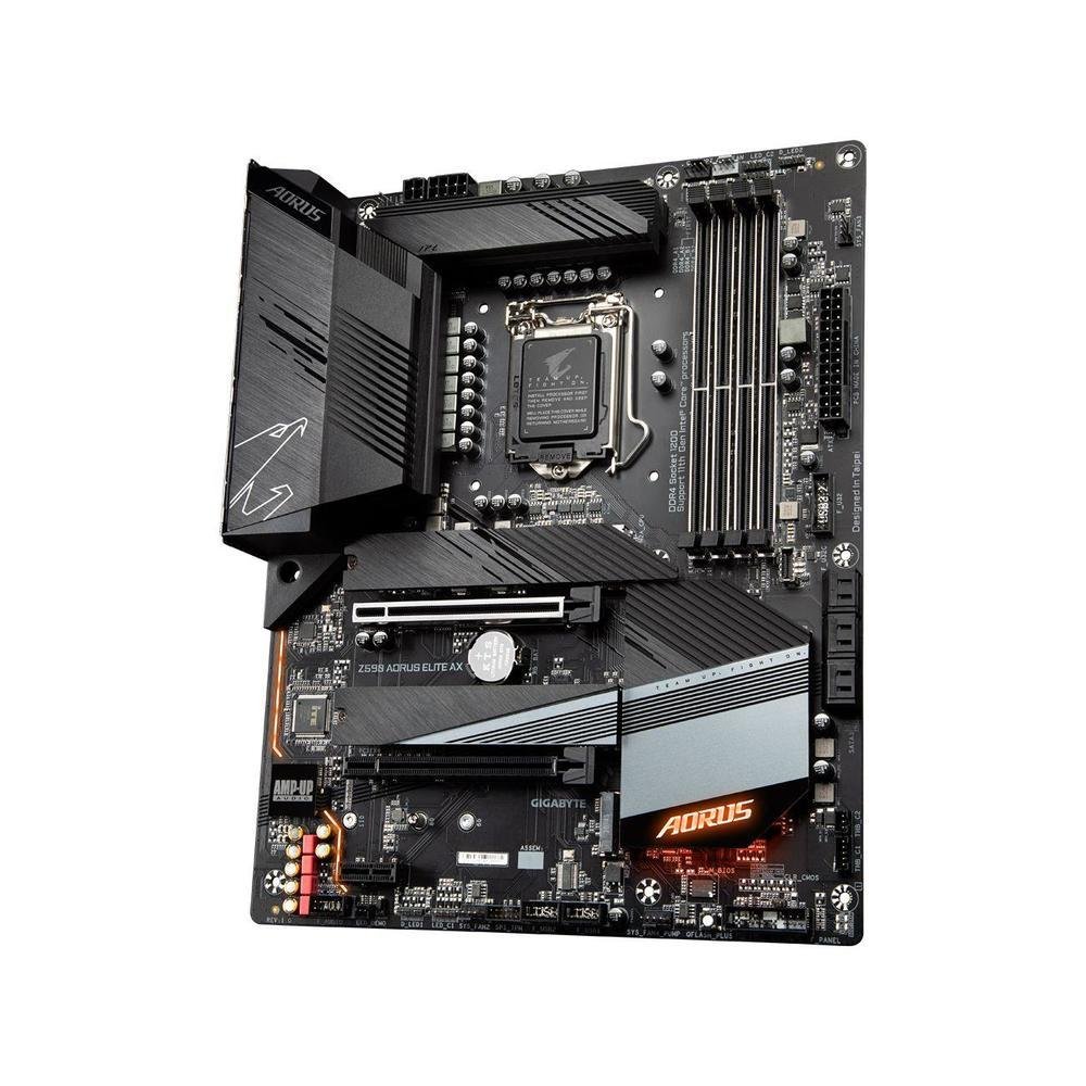 Placa-Mãe Gigabyte Z590 AORUS ELITE AX Intel LGA 1200 ATX DDR4 – Império  Teixeira